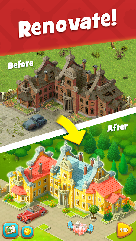 Gardenscapes screenshot 5